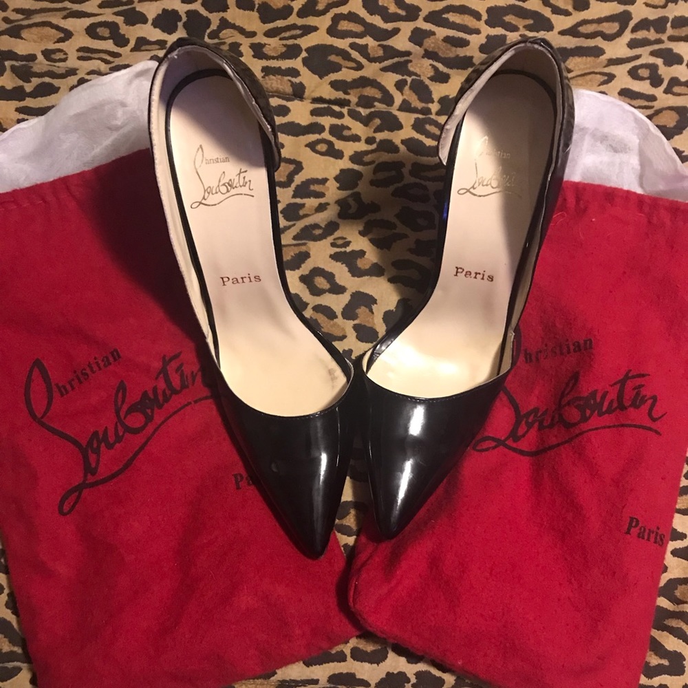 Christian Louboutin Iriza patent leather pumps